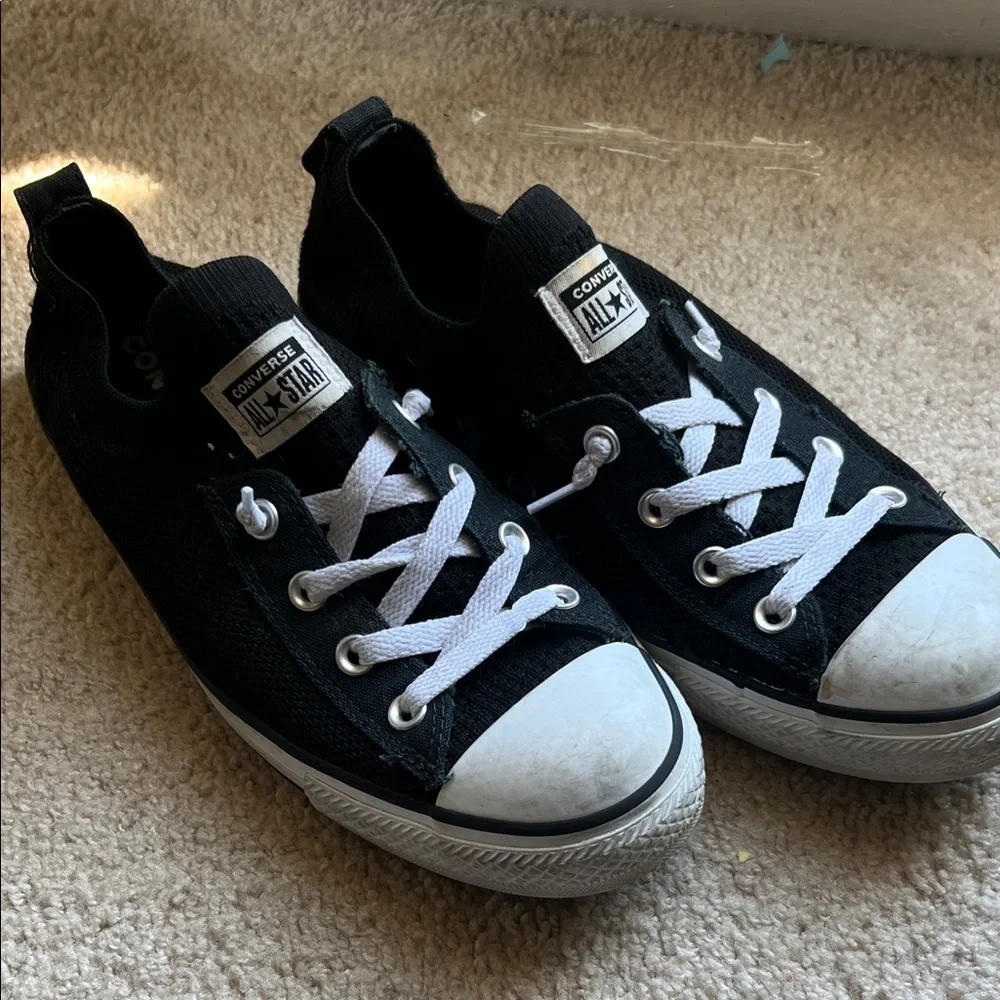 Converse Chuck Taylor All Star Shoreline Knit 'Black and white slip in - Picture 8 of 11